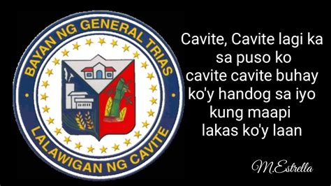 CAVITE HYMN (with lyrics) crdt to the owner po. Thank you po.